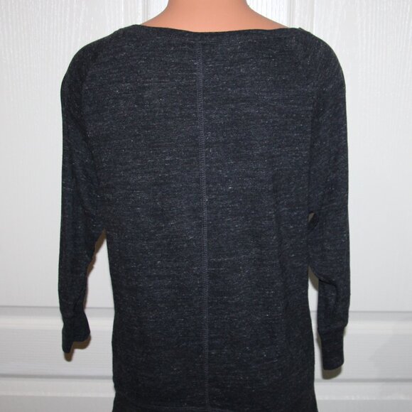 LN! NIKE Size XS Y2K Scoop Neck 3/4 Sleeve Casual Wear Knit Top - Picture 8 of 11
